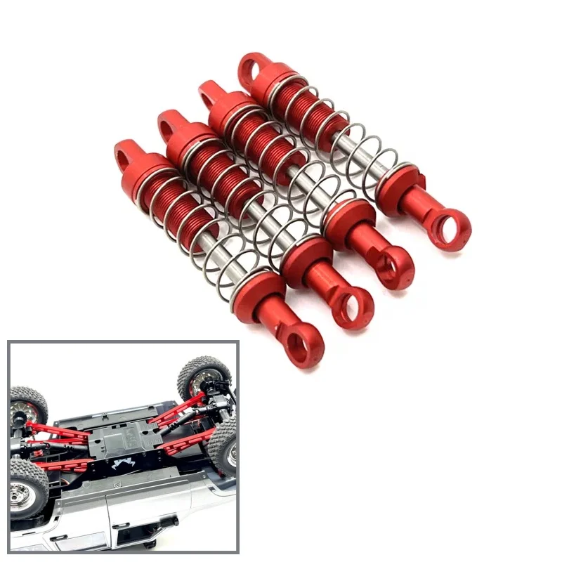 

Metal Front and Rear External Spring Shock Absorber For MN 1/12 MN168 MN78 RC Car Upgrade Parts