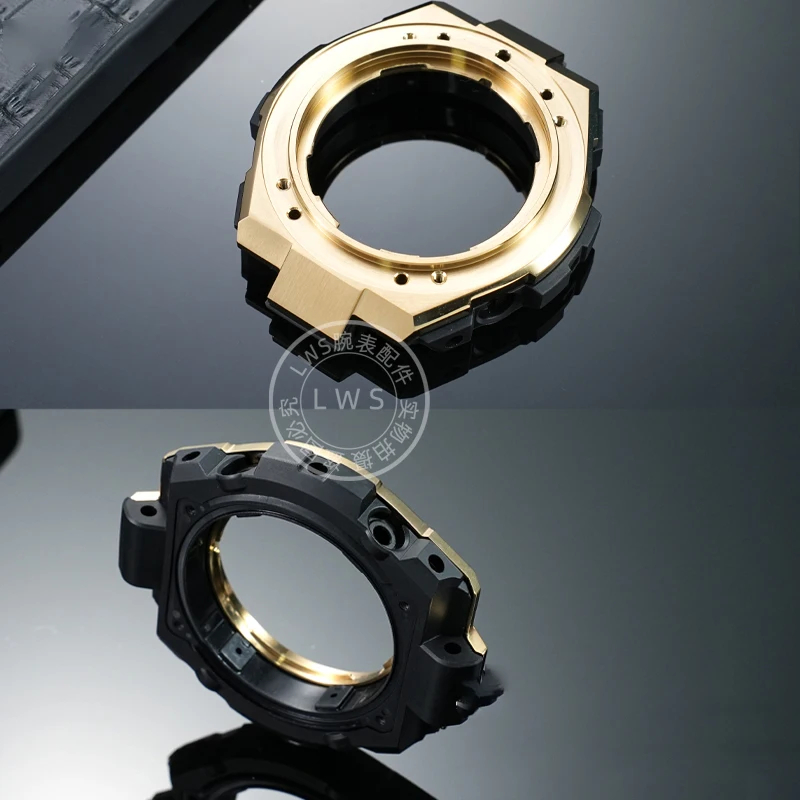 DIY Stainless Steel Case for Casio GST-B100 130 Watch Stainless Case Modification Stainless Middle Men's Watch Accessories