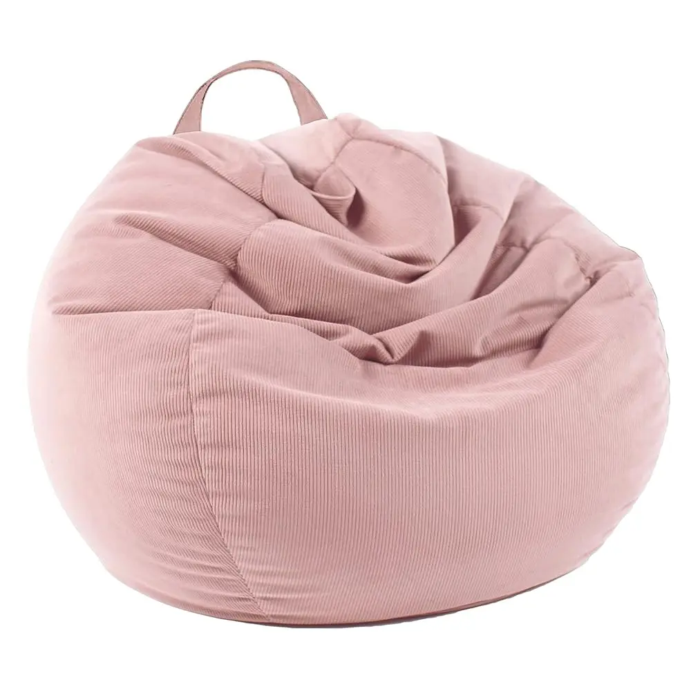 

Stuffed Animal Storage Bean Bag Chair Cover (No Filler) For Kids And Adults.Pets Dogs/Cats Lazy Beds.Soft Premium Corduroy
