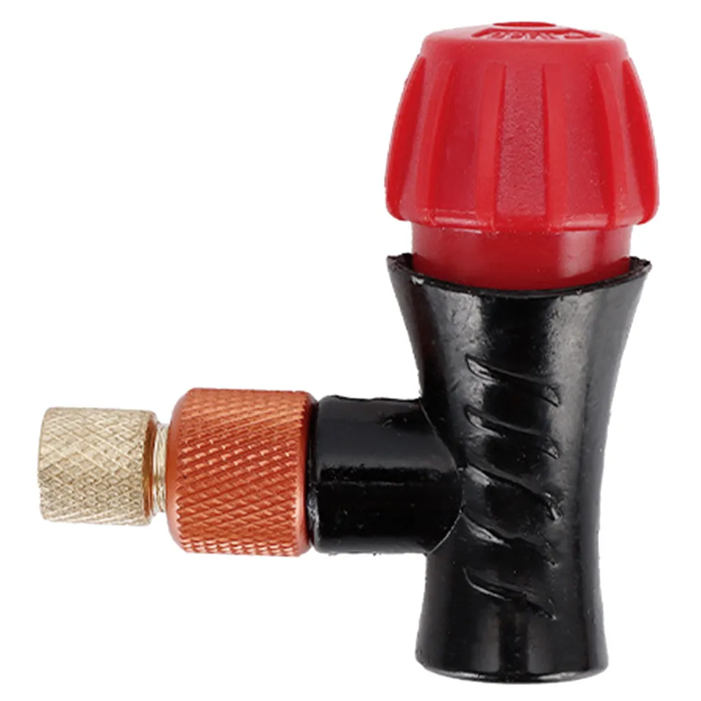 

Cycle Pump Tire Inflator Air Adapter Bike Adaptor Portable Inflatable Valve Head for Road Bikes