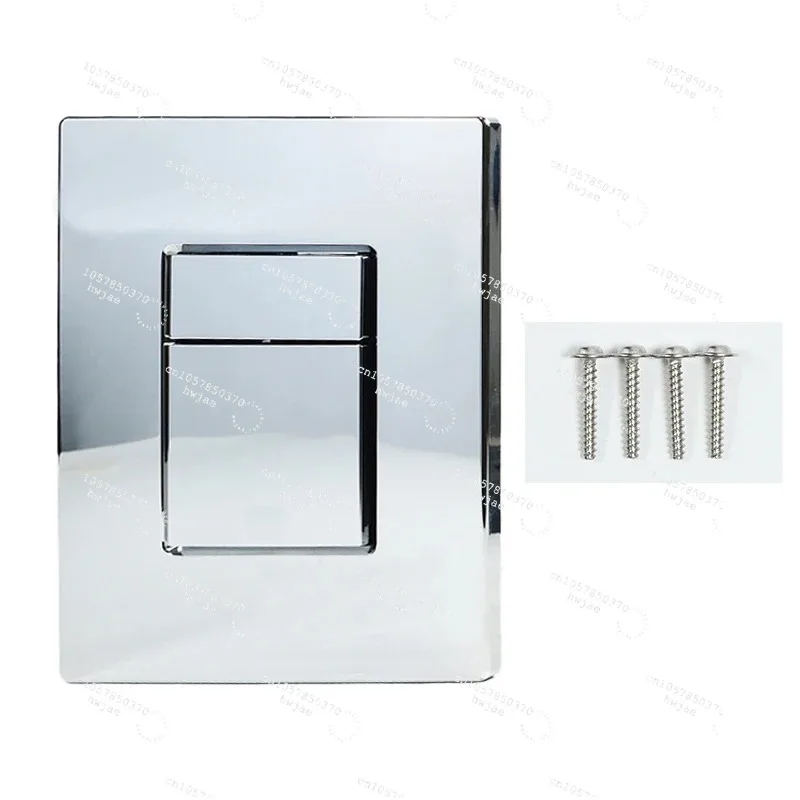 For Chrome Dual Flush Push Button Plate Compatible With Grohe SKATE COSMOPOLITAN 38732000 Toilet Accessories