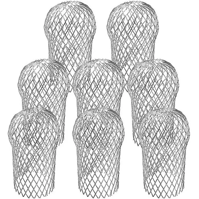 ABJN-16 Pack Gutter Downspout Guards,Gutter Strainer Gutter Downspout Protectors For Preventing Blockage Leaves Debris