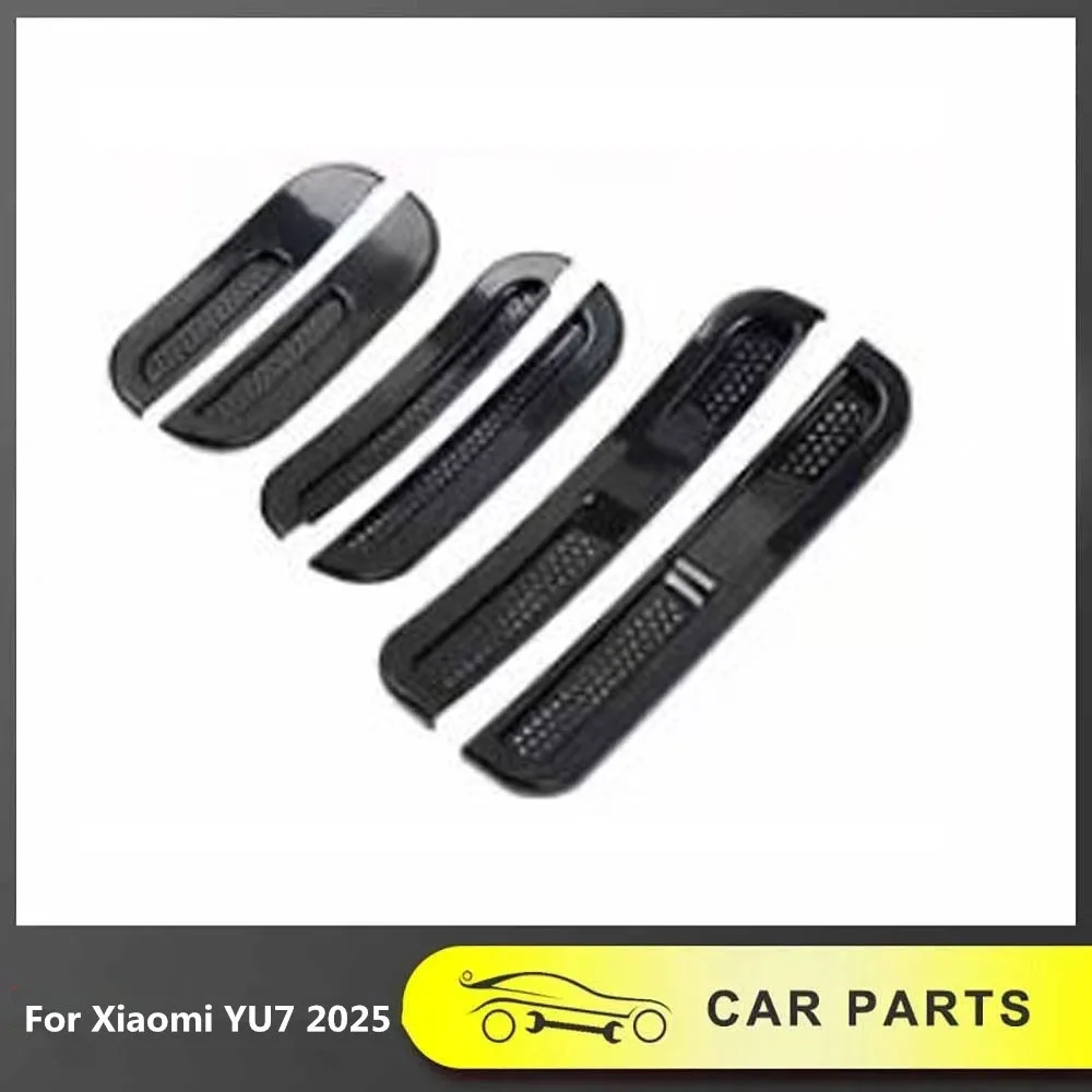 

Переднее и заднее колесо, крыло, воздухозаборник, защитная крышка, защитная крышка воздухозаборника, аксессуары для модификации для Xiaomi YU7 2025