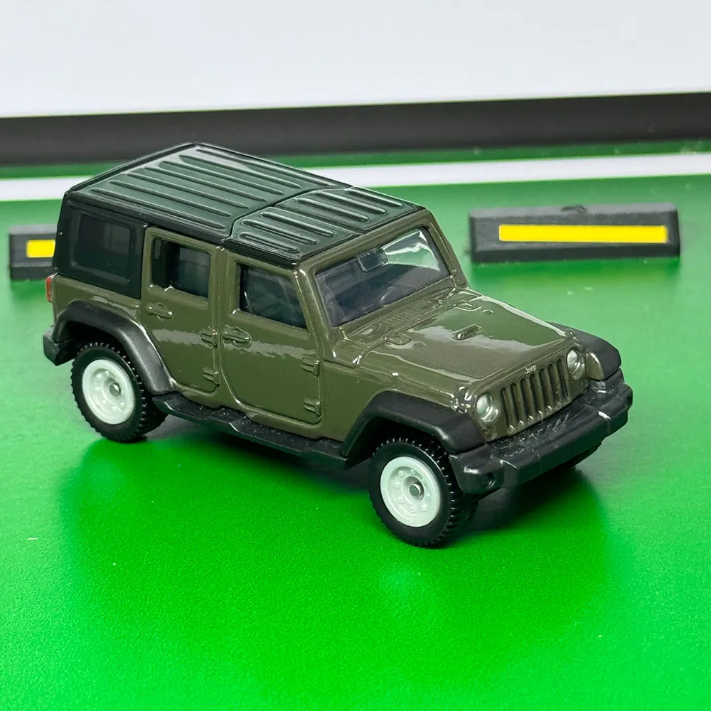 Takara Tomy Tomica No.80 Jeep Wrangler Odlew Stalowy Statyczny Model Samochodu Kolekcja Ekspozycyjna Zabawka Prezent dla Chłopca