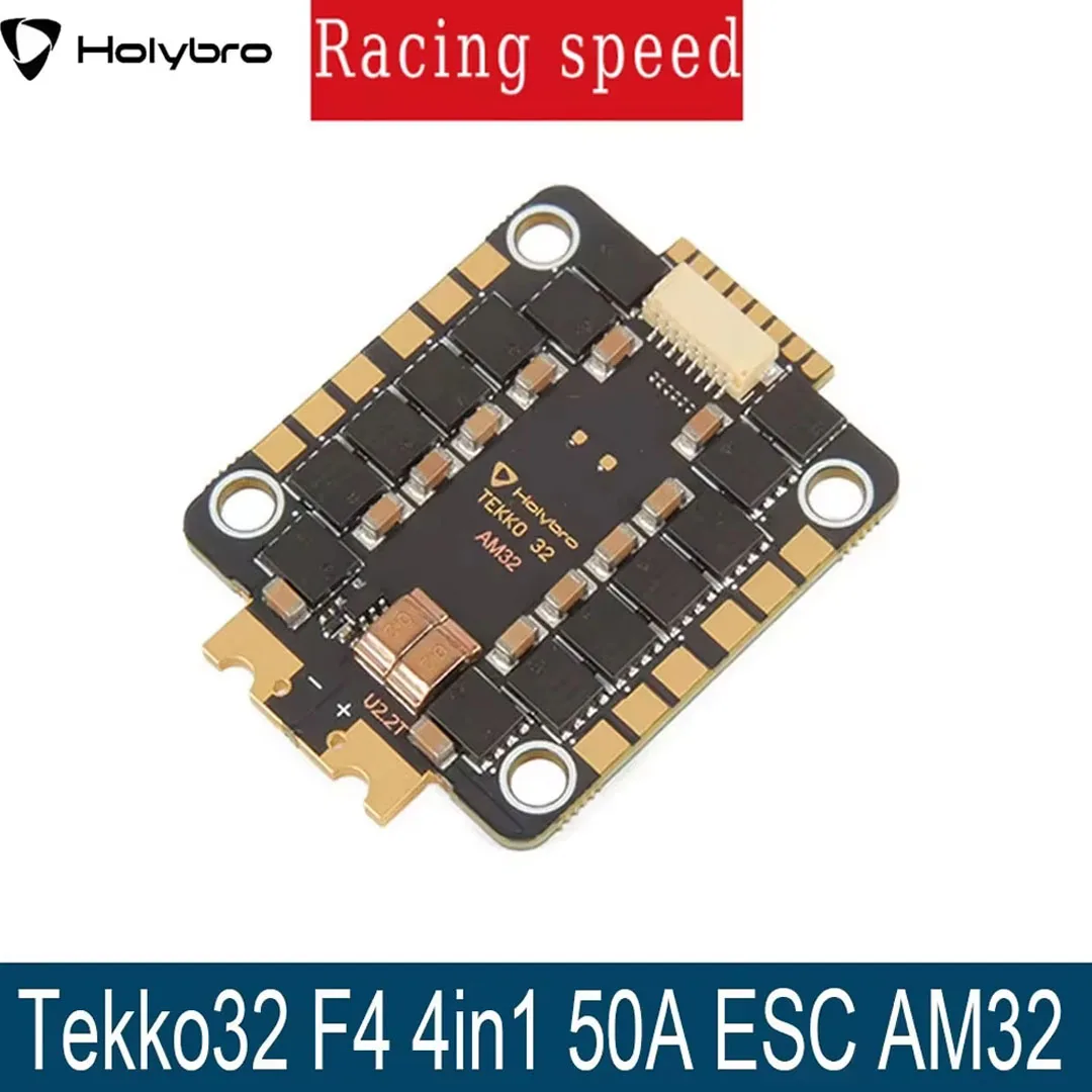 HolyBro Tekko32 F4 Mini 50A 4-in-1 ESC per 4-6S LiPo RC FPV Racing Drone Piloti Design compatto ad alta potenza