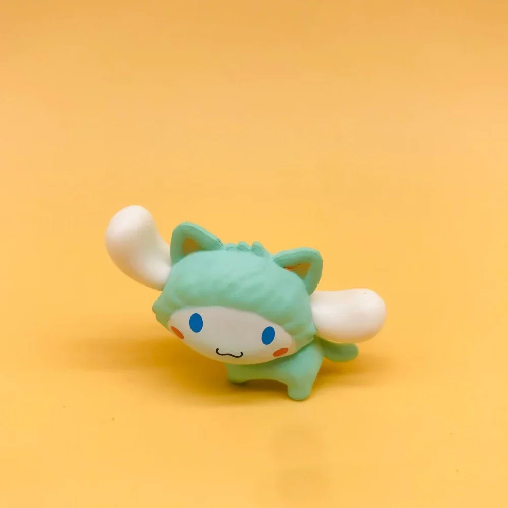 산리오 캣 시리즈 랜덤 백 귀여운 쿠로미 시나모롤 애니메이션 피규어 마이멜로디 피규어 인형 랜덤 백 장난감 팬 선물 피규어