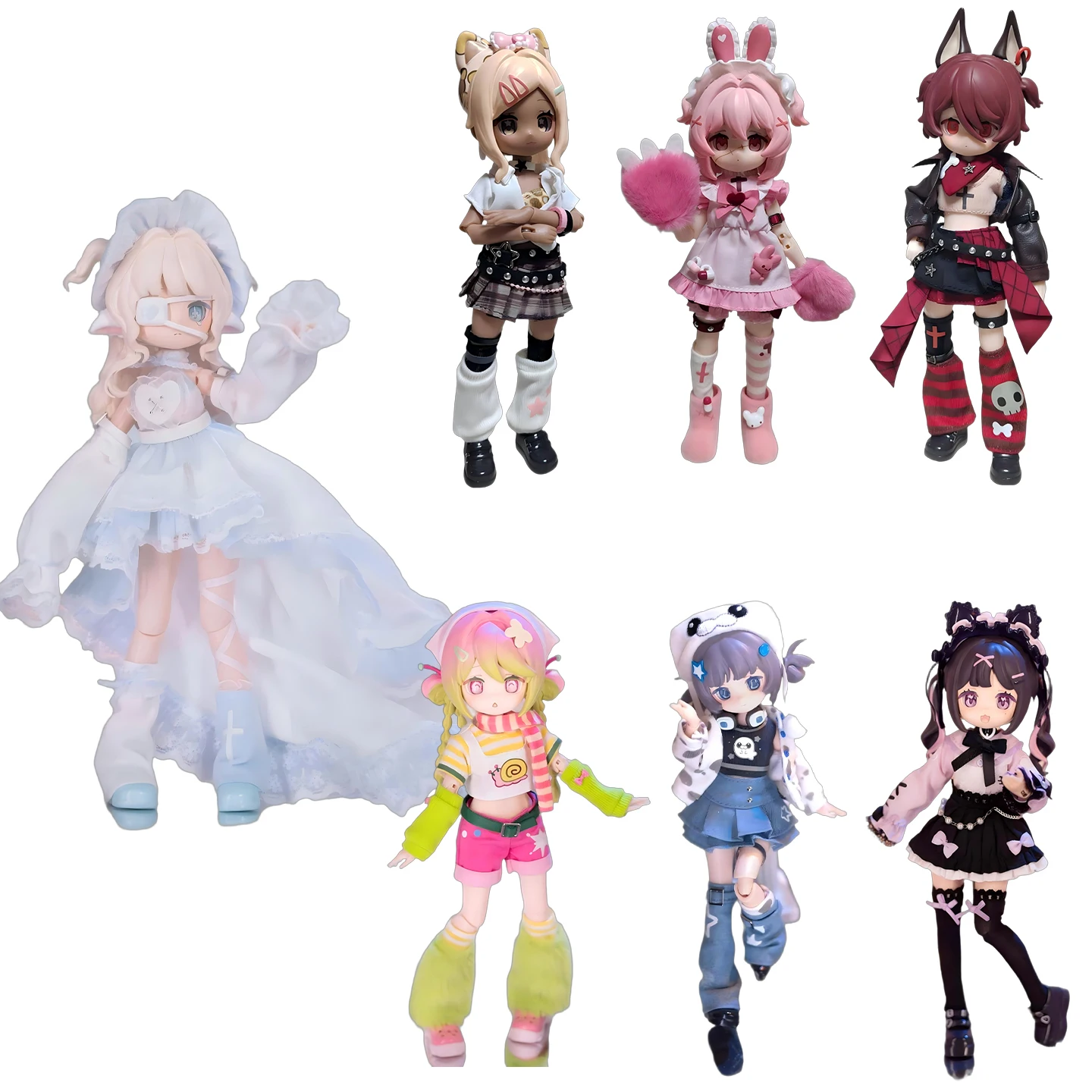 

Freedom Claim Electronic Cute Blind Box 1/12 BJD Electronic Pet mystery box Articulated Figure Collectible Toy Surprise Gift