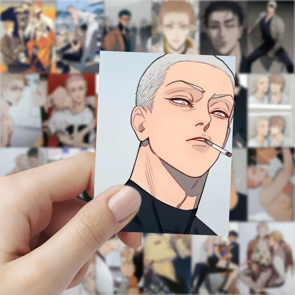 60 Pcs/Set Anime 19 Days ONE DAY Sticker Mo Guanshan, He Tian, Jian Yi, Zhan Zhengxi DIY Diary Scrapbooking Label Stickers