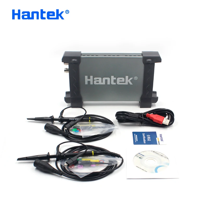 Hantek 6022BE Virtual Oscilloscope 2 Channels Digital Storage 20Mhz Handheld Portable Osciloscope