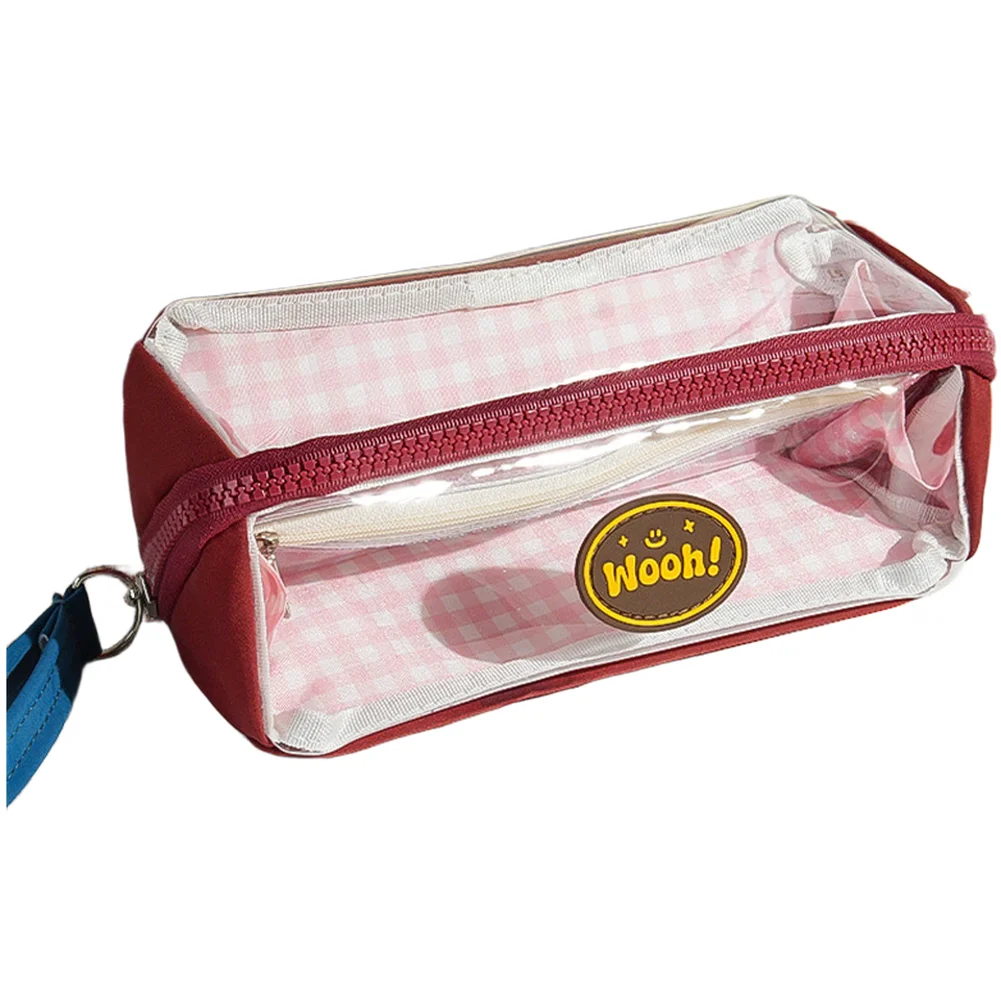 Everyday Pencil Case Built with Reinforced Composite Oxford Fabric Offering Durability and Convenient Portability