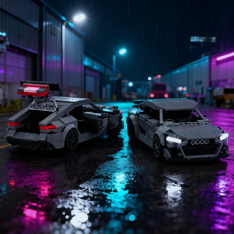 

363 шт. MOC Volkswagen City Champions Модель Строительные блоки игрушка Строительство Сборка Идея Образование Рождественские подарки Кирпич Дети