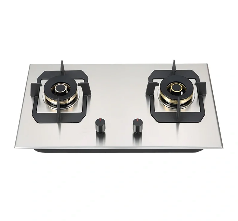 Wholesale Factory Price Stainless Portable Double Burner Gas Stove for Modern Kitchens