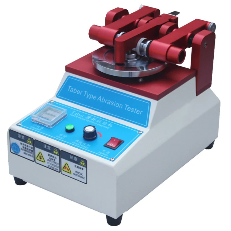 Slijttester Doek Papier Gecoat Vloer Slijtagetester Leer Plastic Oppervlak Slijtagetestmachine