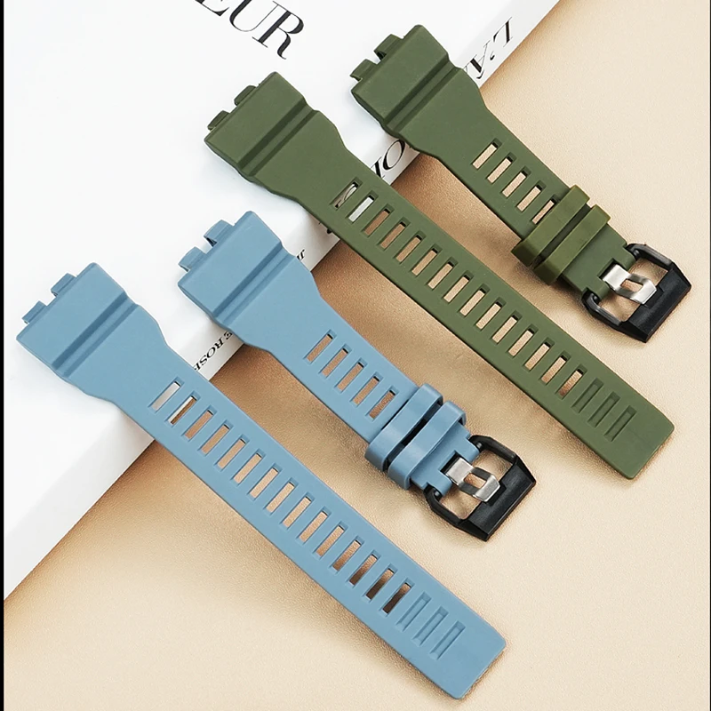 

New sports waterproof silicone watch strap for CASIO G-SHOCK series 5555 accessories strap GMA-B800 silicone watch strap bracele