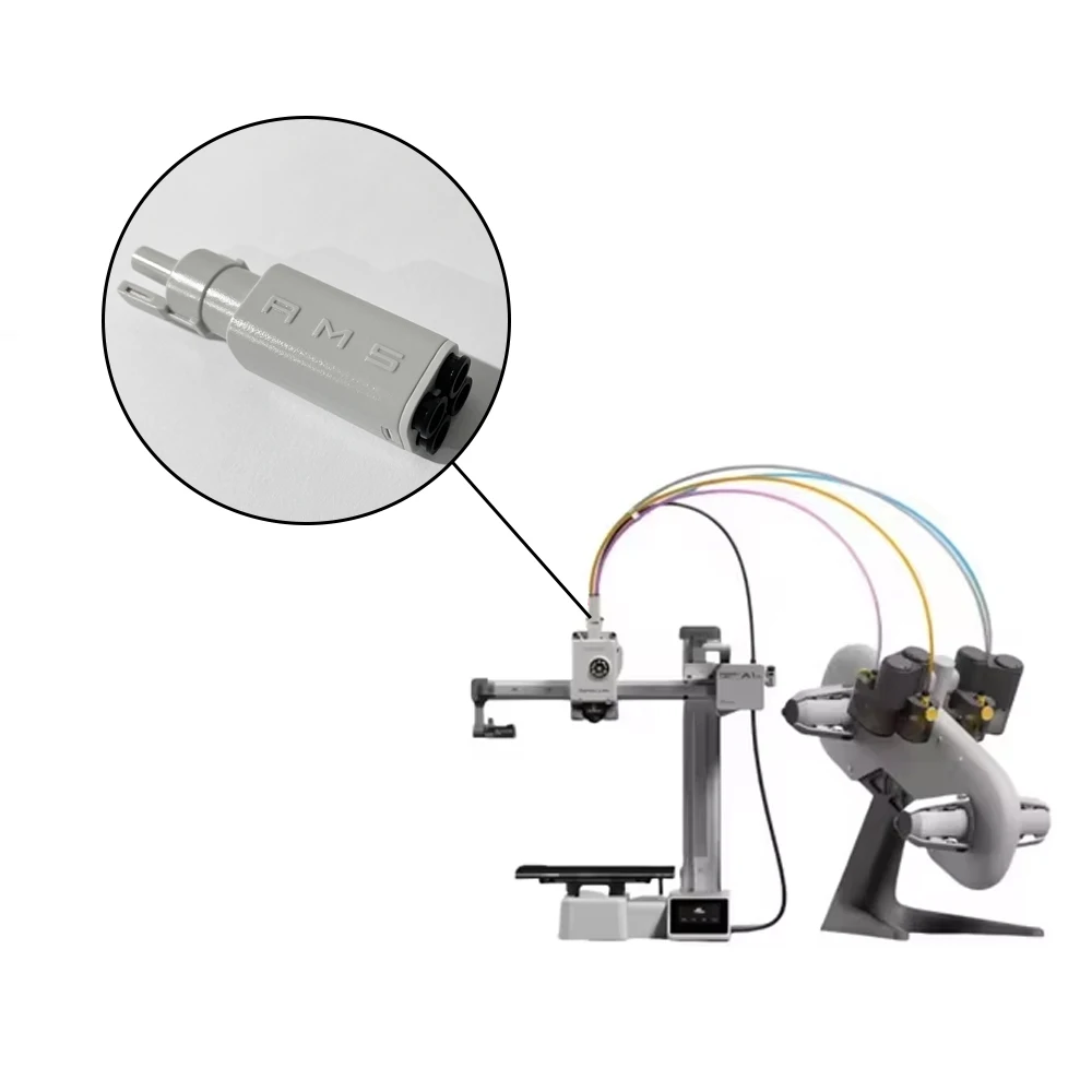 bambu Lab フィラメント5個 AMS Lite Bambulabフィラメントハブ（Bambu Lab用）5方向