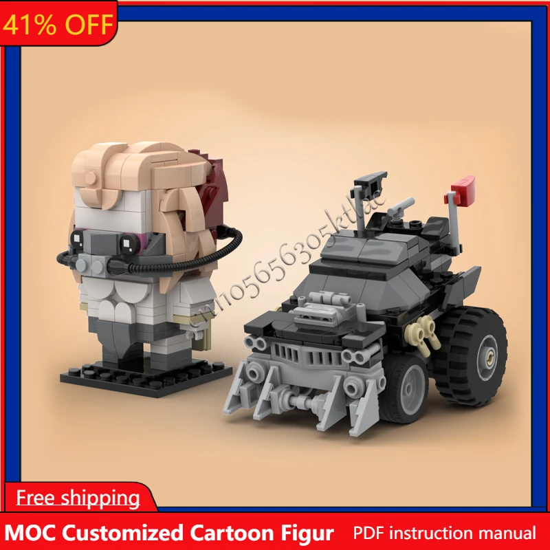 

371PCS MOC Immortan Joe & Gigahorse Puzzle Set Classic Cartoon Model Architecture DIY Assembly Toys Gift Kids Collection Display