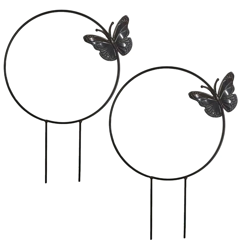 

Flower Support Climbing Frame Garden Decoration Easy Assembly Elegant Design Metal Material Space-saving Solution