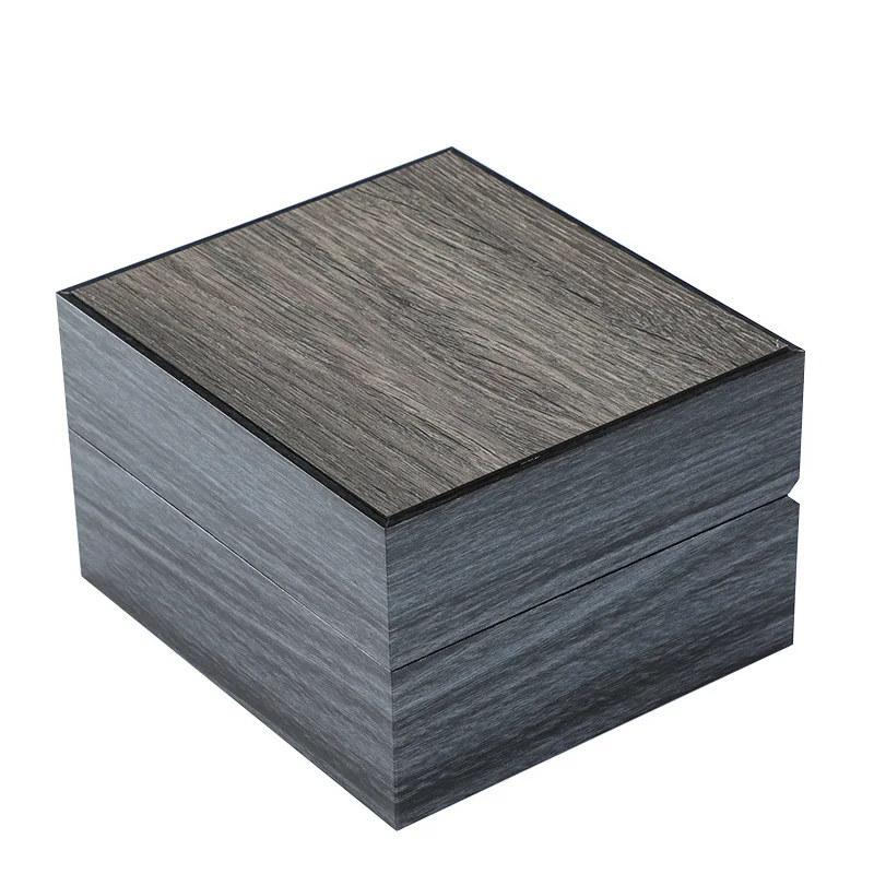 Sky Blue Mahogany Watch Case Wooden Watch Display Packaging Boxes for Men Women Automatic Mechanical Quartz Storage Watch Box
