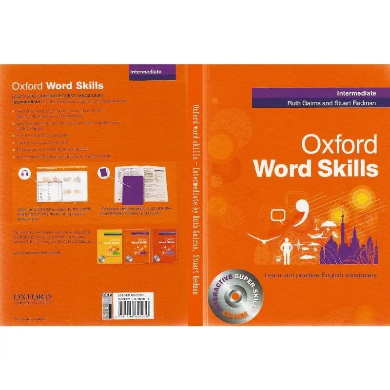 Livre Oxford Word Skills Basic / Intermediate / Advanced Version polychrome