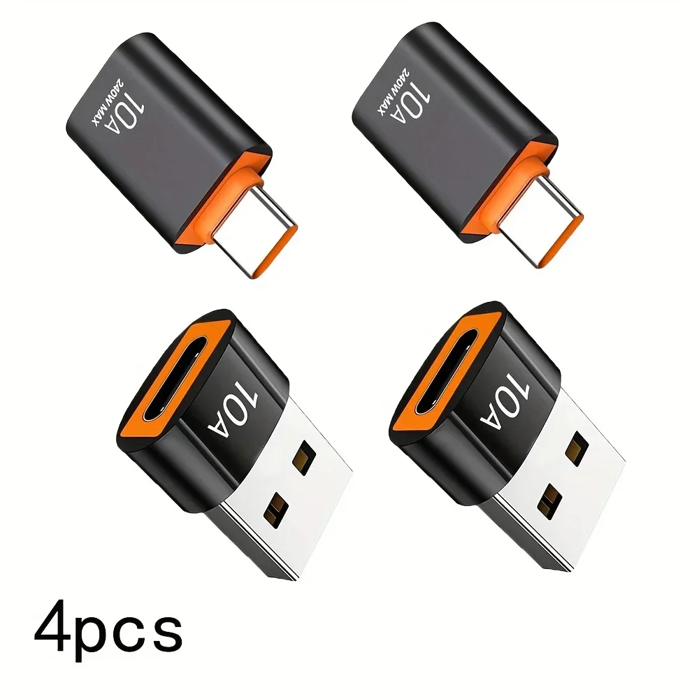 10A USB A To USB C OTG Adapter Type C to USB Converter USB 3.0 Adapter For Xiaomi 14 MacBook USB To Type C OTG Connector image 3