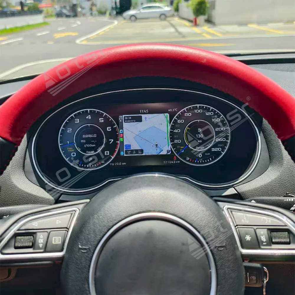 

New Upgraded For Audi Q3 2012-2018 Speed Car LCD Instrument Panel Digital Cluster Virtual Cockpit Dashboard Speed odometer