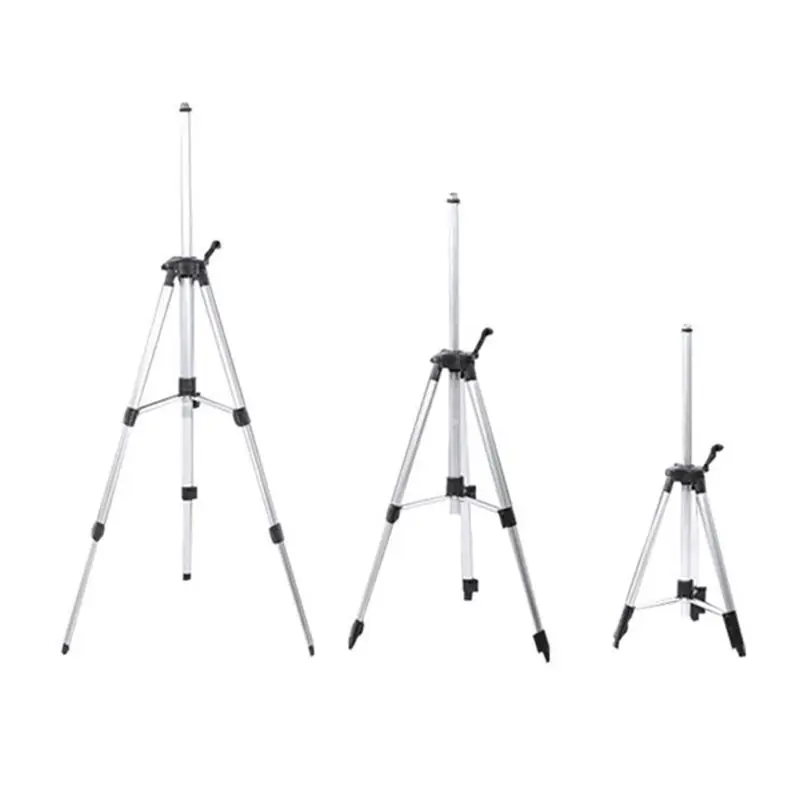 150cm Tripod Carbon Aluminum With 5/8 Adapter For Laser Level Adjustable Drop Shipping