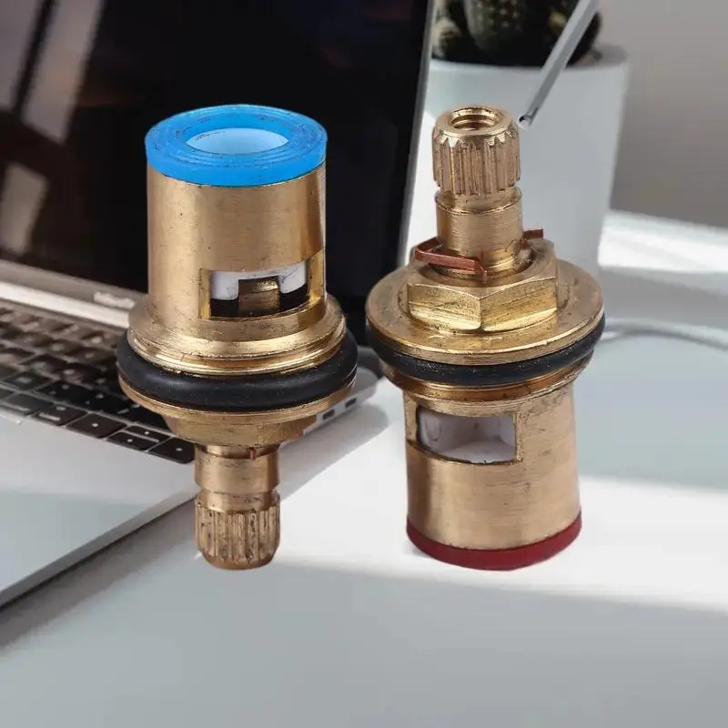 

Bathroom Kitchen Brass Ceramic Disc Stem Cartridge Universal Faucet Valve Tap Valves