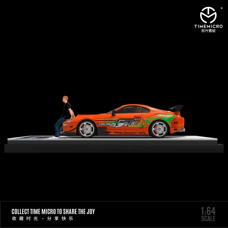 TM 1/64 Toyota A80Z Supra Legierung Spielzeug Kraftfahrzeug Druckguss Metall Modell Geschenke