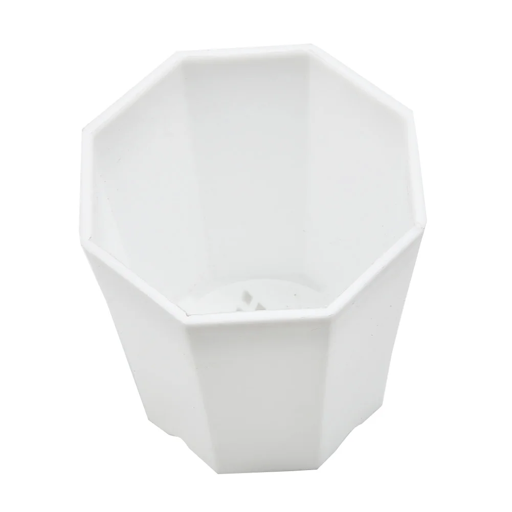 Practical Flower Pot for Succulents and Cacti, Suitable for Indoor and Outdoor Use, Pack of 10 White Flower Pots