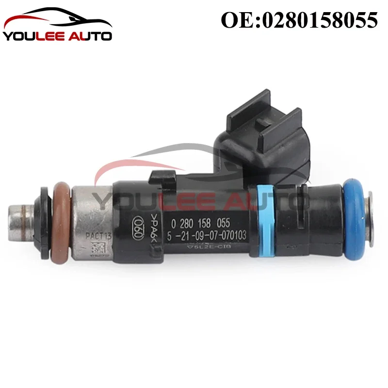 6 PCS 0280158055 Injetores de Combustível Para Ford Mustang Ranger Explorer Sport Trac Mazda B4000 Mercúrio Mountaineer Land Rover LR3 4.0L