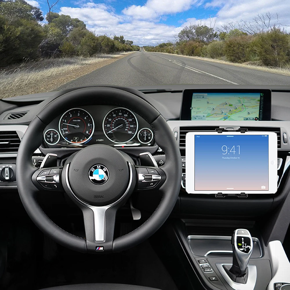 Universal Hot Sale 4.5-12.9inch Adjustable Car Holder CD Slot Mobile Phone Mount Holder Stand For ipad mini Tablet  Iphone