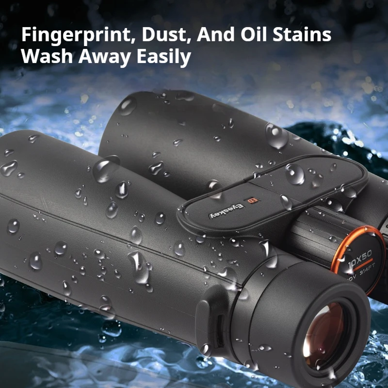 Eyeskey 10x50ED Professional ED Telescopes Fogproof Waterproof FMC BAK4 Prism Optics Binoculars for Hunting Camping Outdoor