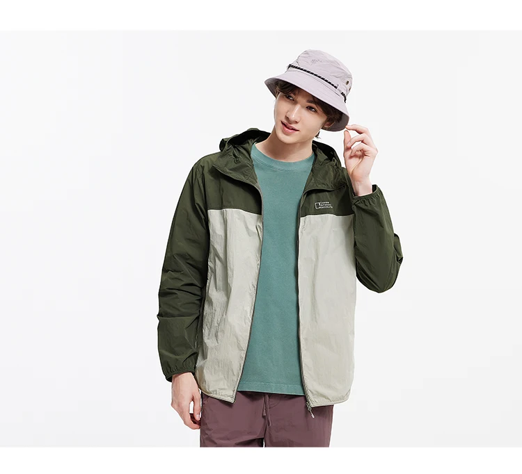 Semir Mens UV Jacket 2026 Hooded Cool Feeling Tops Couple Style Regular Shoulder Casual Fashion Soft Daily Wear