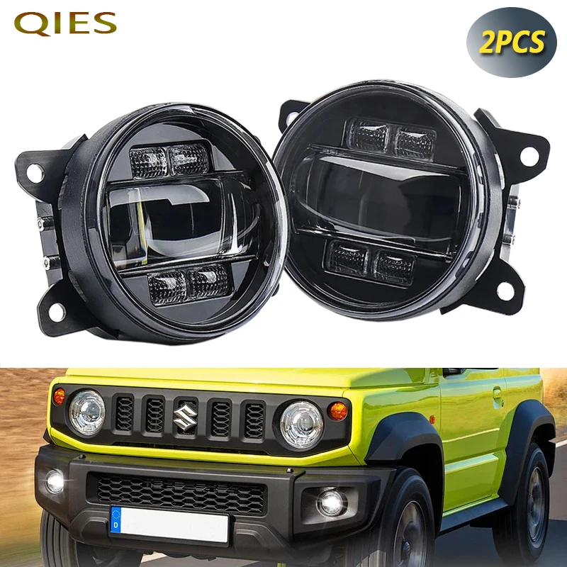 4 Inch LED Lamp Fog Lights Headlights Car Lenses for Suzuki Jimny Astor Subaru Wrangle F150 Light For Vehicles Lamp 6000k 2pcs