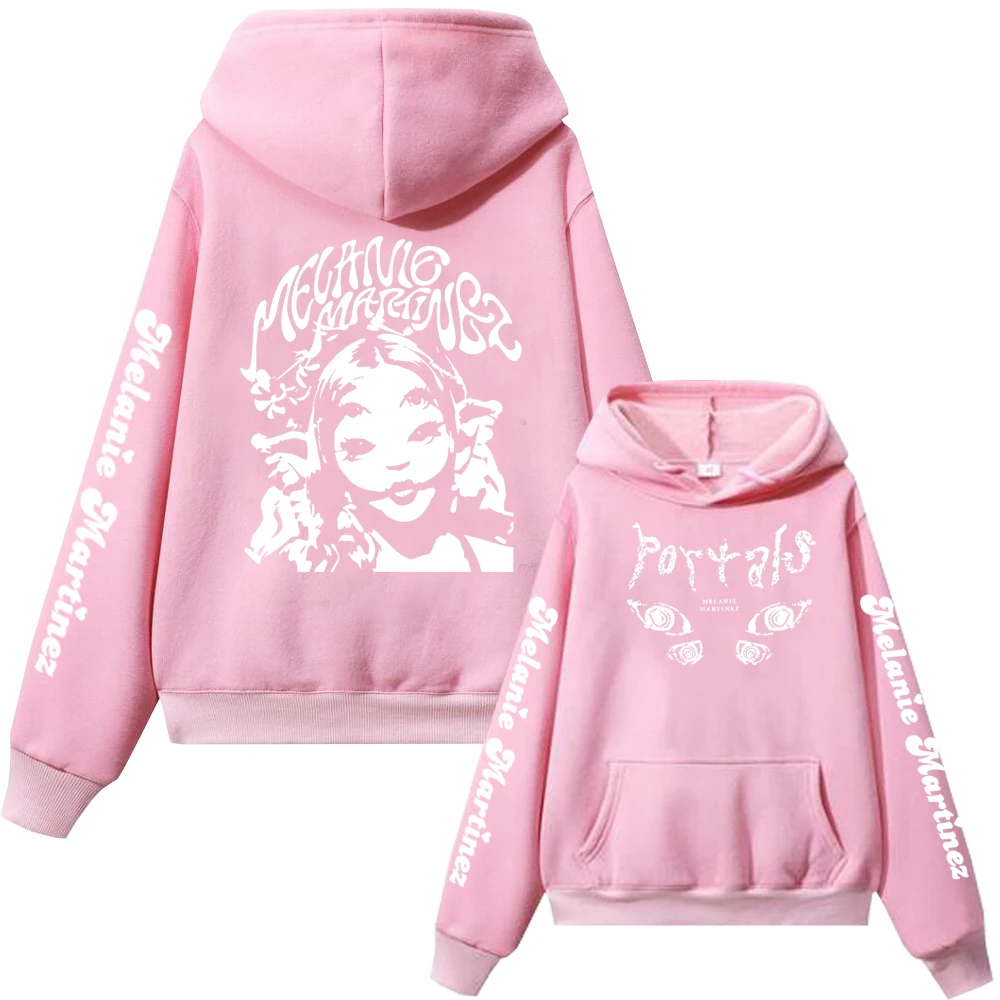 Melanie Martinez Singer Print Hoodies para homens e mulheres, Hip Hop Hoodie, moletons com capuz, Harajuku Pullovers, roupas de treino unissex