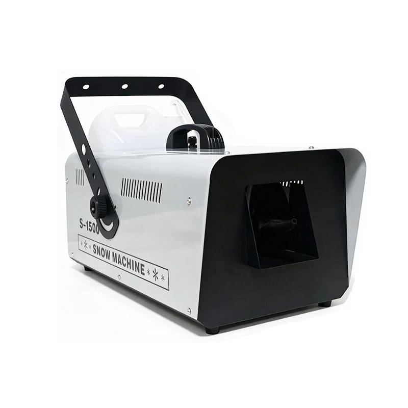 1500W Stage Snow MachineArtificial Snowflake Maker Dual Control System for Wedding Engagement Birthday Party Halloween Christmas