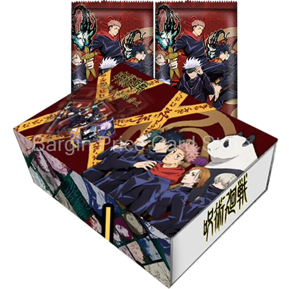 

New Jujutsu Kaisen Card for Children Advanced Chapter Gojo Satoru Fushiguro Megumi Itadori Yuji Warlock Collection Card Toy Gift