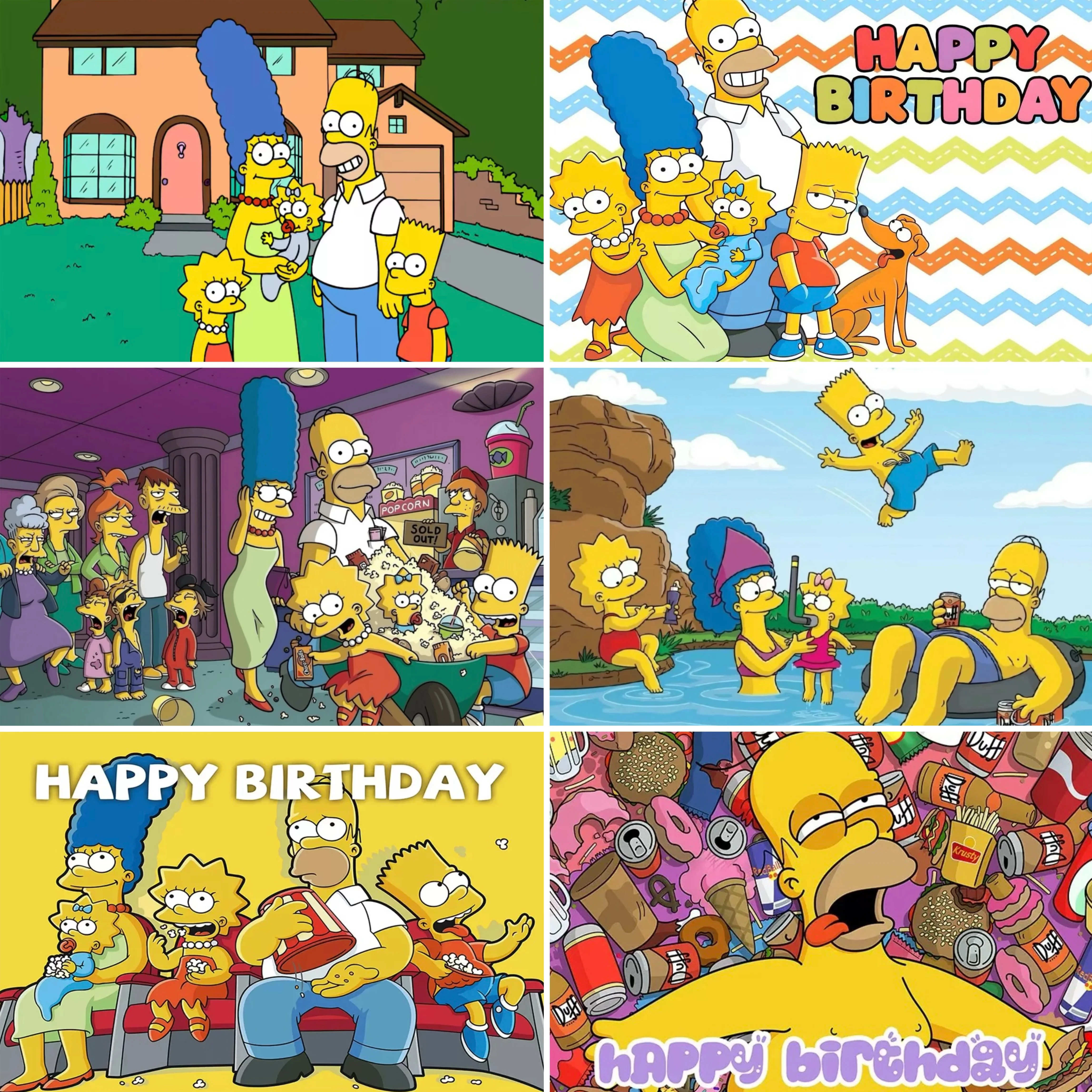 the simpsons movie poster