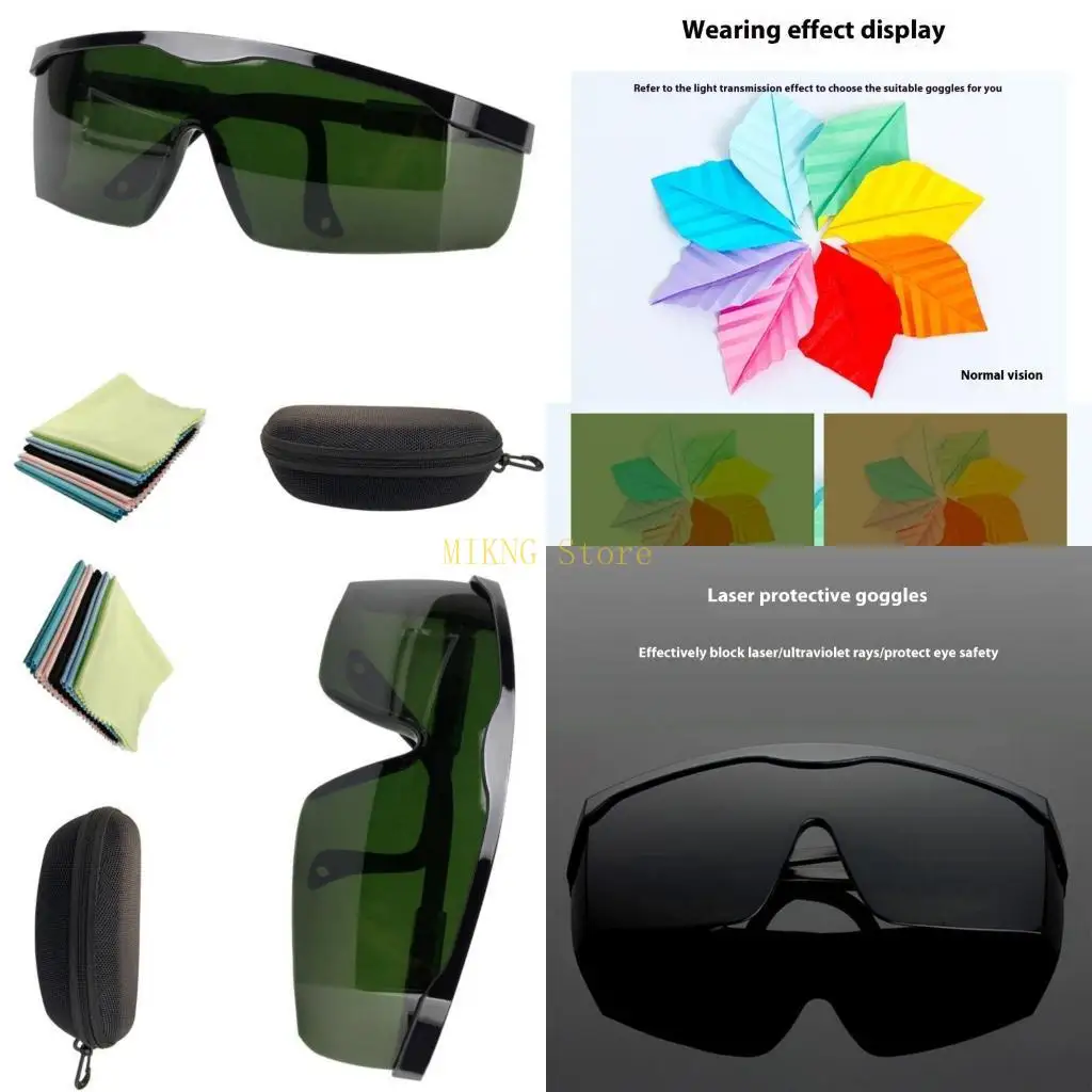 Against Fog Safety Glasses 190 450nm Frequency Security Permanent Building With Storage Container best sale