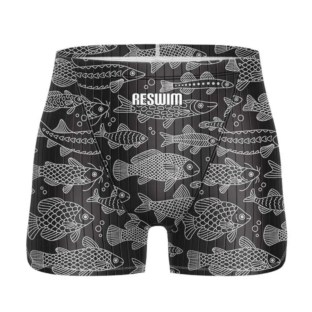 New Men’s Swim Jammer Swimsuit Shorts Athletic Training Summer Boy’s Beach Tights Swimwear Quick Dry Swimming Trunks Surf Pants 2 New Men's Swim Jammer Swimsuit Shorts Athletic Training Summer Boy's Beach Tights Swimwear Quick Dry Swimming Trunks Surf Pants 2