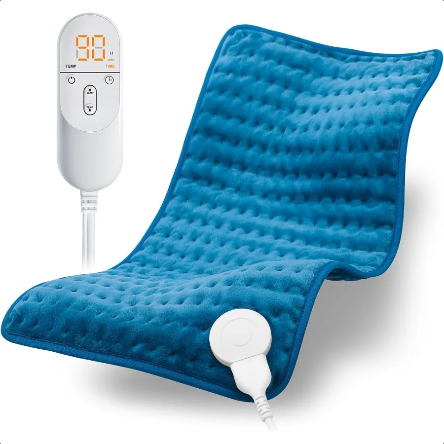 

Грелка для облегчения боли в спине, электрические грелки для судорог, живота, талии, плеч, с 6 настройками нагрева и автоматическим отключением влаги