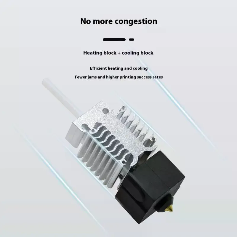 Creative Ender 3 V3 SE Hotend Nozzle Kit, Efficient Heat Dissipation Stainless Steel Throat For 3D Printers