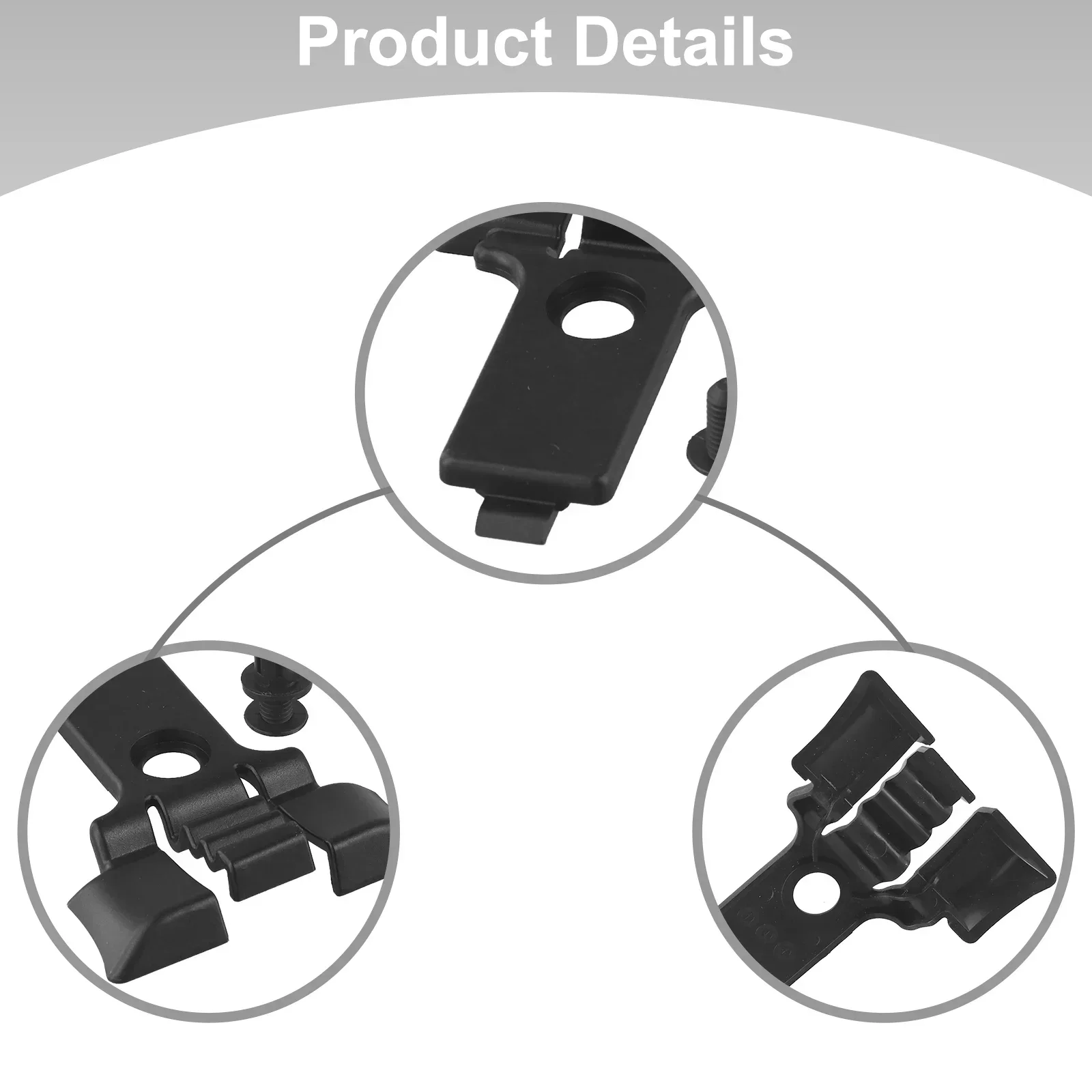 Hot Sale Newest Trunk Insert Detent Bracket For BMW F30 F32 F80 F82 51477292662 Direct Replacement  Car Accessories