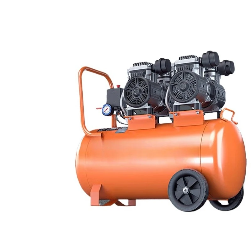 

Oil-free silent high-pressure air compressor air pump painting woodworking decoration air scale