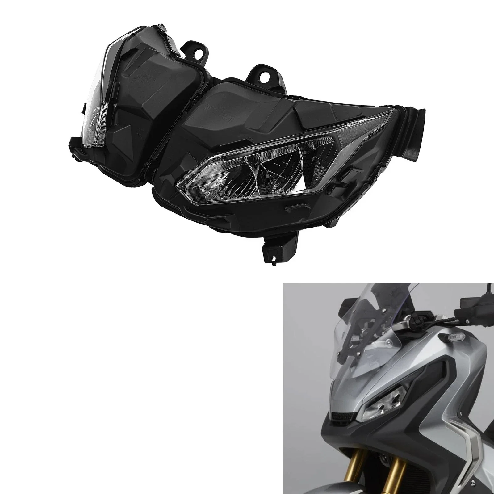 Motorcycle Front Headlight Assembly For Honda X ADV750 2017-2020