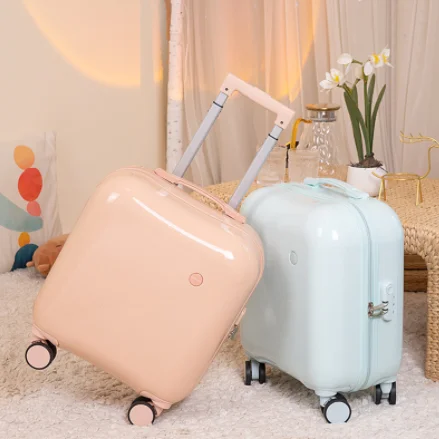 Belbello Mini children's lightweight luggage Stylish short-haul boarding combination box multi-wheel student travel trolley case