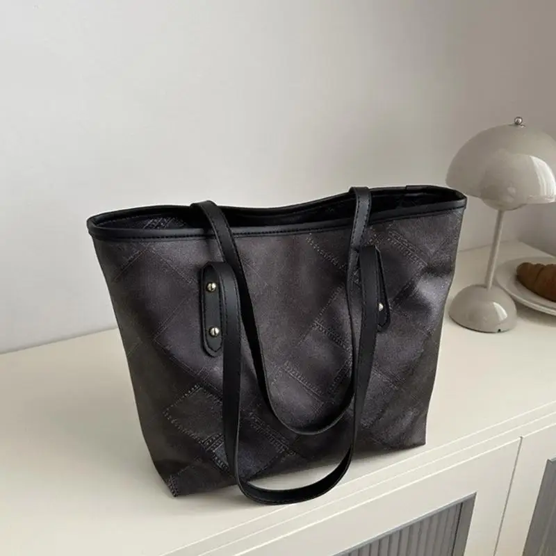 X90D Fashionable Spacious Women's Shoulder Bag Large Capacity Top Handle Bags Casual Handbag for Daily Use and Travel