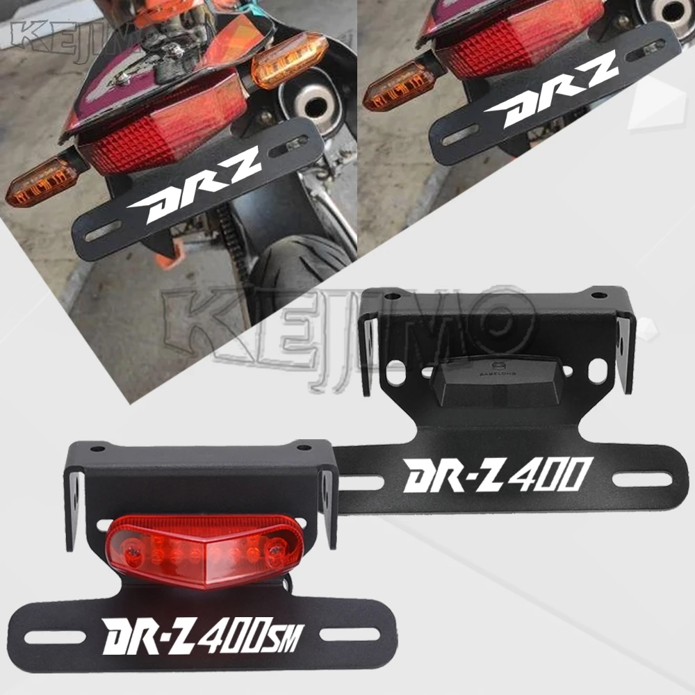 

Motorcycle LED Turn Signal Indicator Light Rear Brake Light License Plate Holder For Suzuki DRZ400S 2000~2024 DRZ400SM 2005~2024