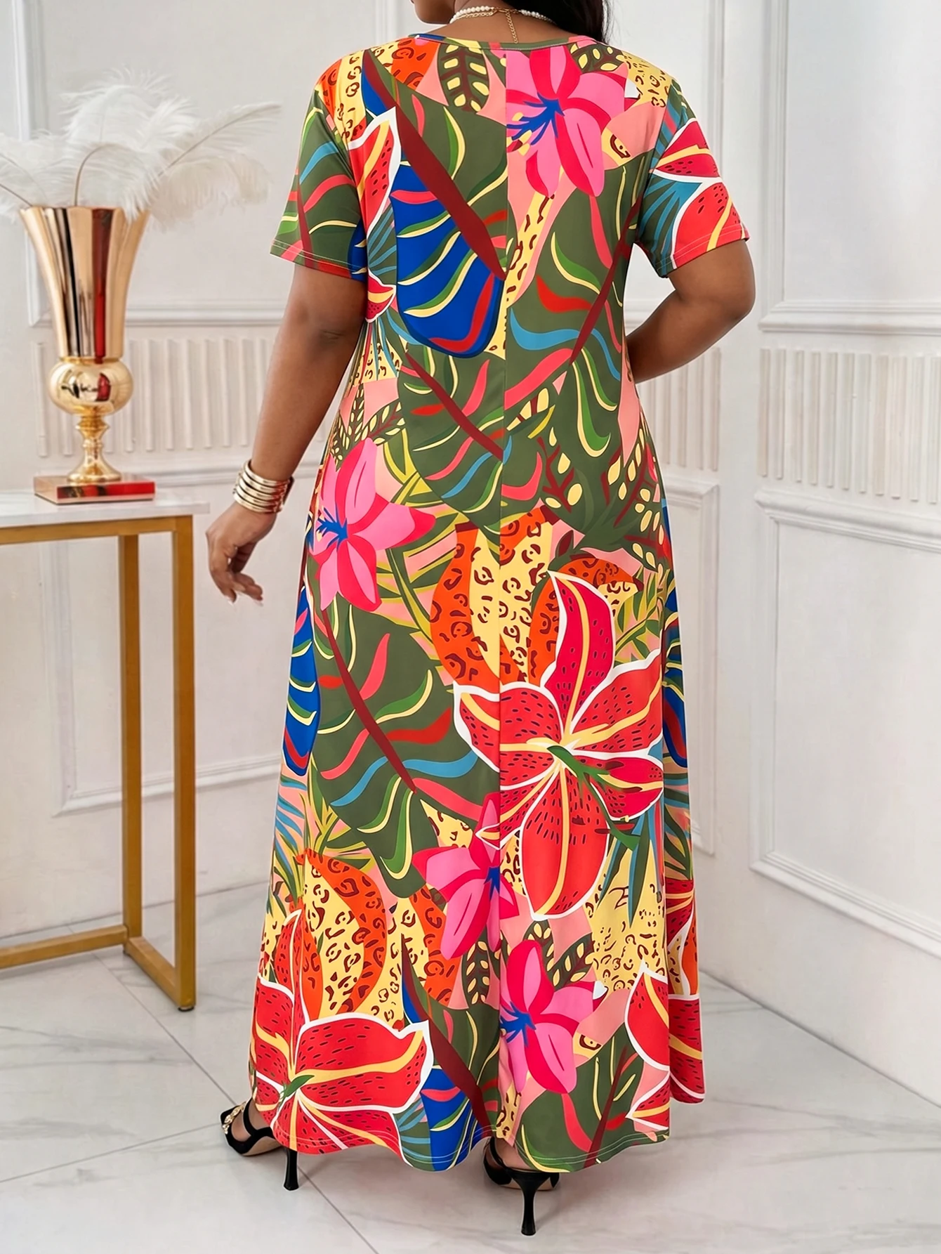 Thumbnail 3 - #48 Best Selling Womens Plus Size Maxi Dress