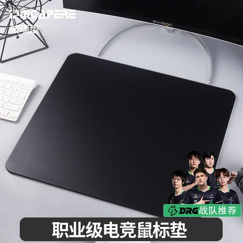

Capere GL01 Минималистичный стеклянный коврик для мыши — гладкий, водонепроницаемый, полностью закаленный, игровая поверхность для киберспорта, незаменимый игровой подарок